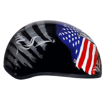 D.O.T. Daytona Skull Cap- W/ Freedom 2.0